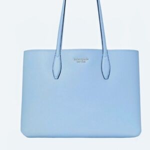 NWT Kate Spade ♠️ light Blue All Day Large Tote Bag Purse